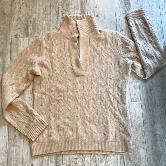 Ralph Lauren For Oprah Cashmere Sweater 